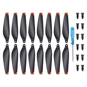 MECCANIXITY Mini 3 PRO Drone Propellers Quick Release Low Noise Blades with Screwdriver and Screws Pack of 16