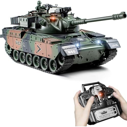 Supdex US Army RC Helicopter 2.4Ghz Remote Control Military Toy with LED Lights and Sound Effects for Adults and Kids