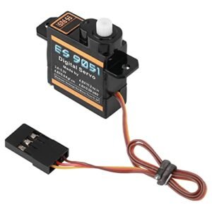 Akozon EMAX ES9051 4.1g Servo Plastic Gear Digital Micro 0.8kg Torque Motor for Free 3D Printed RC Plane Plans