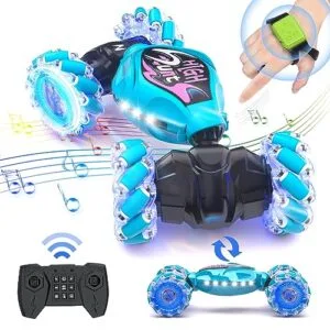 Terucle RC Cars 2.4Ghz 4WD Gravity Gesture Sensing Remote Control Car with Best RC Drift Car Motor for Kids Age 6 12