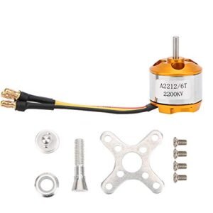 VBESTLIFE RC Rogallo Wing Brushless Motor 2200KV High Power Outrunner for Fixed Wing Airplane and Quadcopter