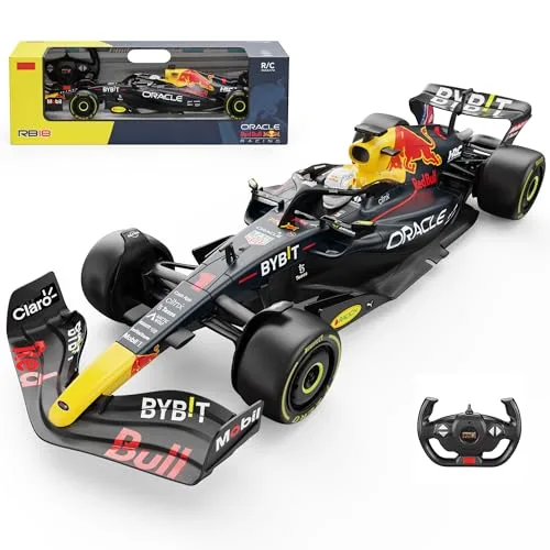 Voltz Toys Authentic Licensed 1/12 F1 RedBull Rb18 Car Remote Control RC Collection Car for Kids and Adults