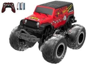 STEMTRON Amphibious Remote Control Car 2.4GHz 1 20 Scale Durable RC Car for Kids All Terrain Off Road and Waterproof Toy