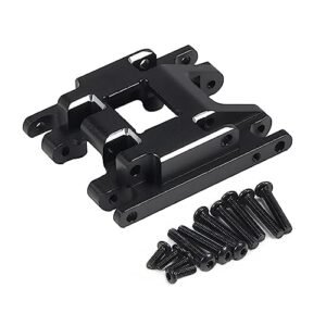 TRX4M CNC Aluminum Skid Plate Transmission with 11T Pinion Gearbox Housing Set for 1/18 RC Crawler Car 97074 97054 TRX4M Upgrades Accessories Enhancing RC Plane Flutter Performance