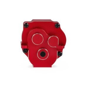 TRX4M CNC Aluminum Skid Plate Transmission with 11T Pinion Gearbox Housing Set for 1/18 RC Crawler Car 97074 97054 TRX4M Upgrades Accessories Featuring RC Plane Images