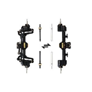 RCAWD Brass SCX24 Portal Axles Upgrade Parts for RC Ornithopter Parts Enhanced Climbing Ability