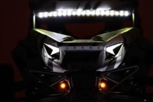 Arrma Harrier RC Jet Kit Plug Play Easy Mount Light Bar for Enhanced Night Racing