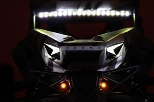 Arrma Harrier RC Jet Kit Plug Play Easy Mount Light Bar for Enhanced Night Racing