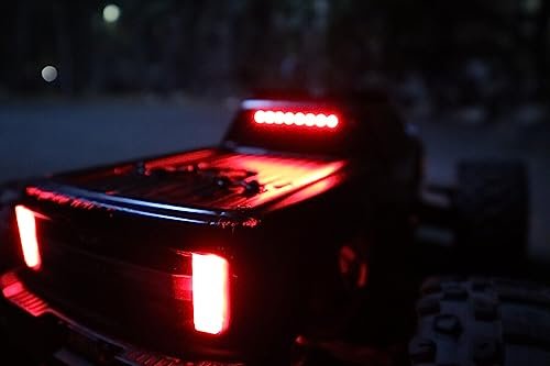 Arrma Big Rock RC Truck Big Scale Taillights Plug Play Easy Mount Light Kit