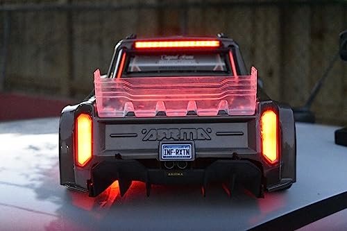 Arrma Infraction RC Plane Light Kit Plug Play Easy Mount Durable Bright LED Taillights