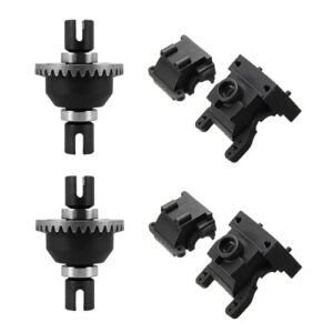 KEAAN 2Set Gearbox and Differential EA1049 EA1057 for JLB Racing Cheetah 11101 21101 J3 Speed 1/10 RC Car Parts Massive RC Plane Crash
