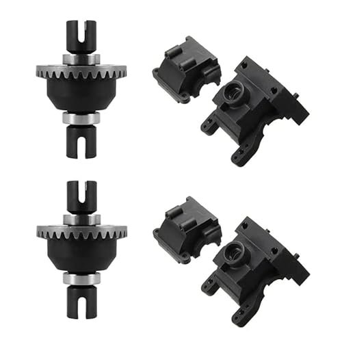 KEAAN 2Set Gearbox and Differential EA1049 EA1057 for JLB Racing Cheetah 11101 21101 J3 Speed 1/10 RC Car Parts Massive RC Plane Crash