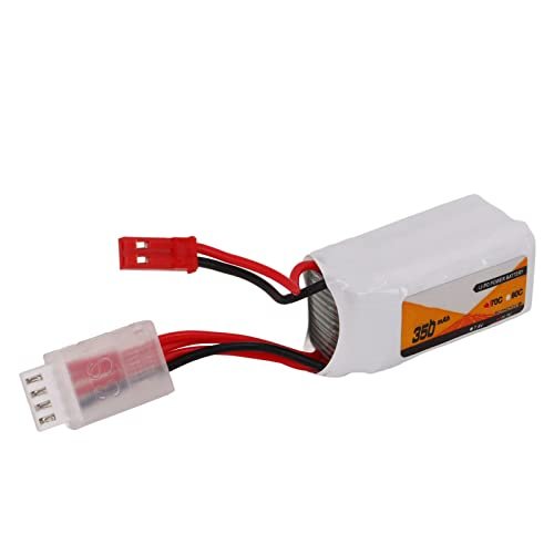 RiToEasysports 350mAh RC Lipo Battery 11.1V 70C Discharge Rate 3S JST Plug Connector for Remote Control Vehicles