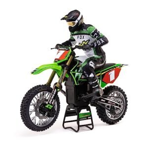 Losi RC Motorcycle Promoto MX 1 4 Scale Ready to Run Green RC Motorcycle with Battery and Charger Pro Circuit LOS06002