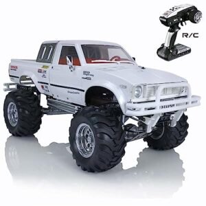 Wheelfun HG 1/10 RC Pickup Model 4x4 Rally Car Racing Crawler with 2.4G RTR Motor ESC and Servo