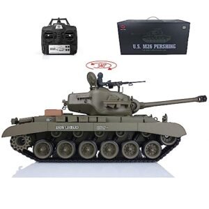 Wheelfun 2.4GHz Heng Long 1 16 Scale M26 Pershing RTR RC Tank Model with Infrared Combat and BB Shooting at RC Scale Model Store