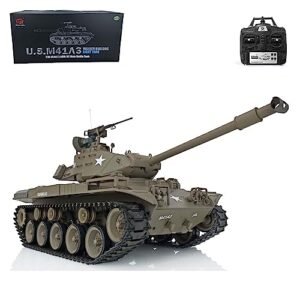 Wheelfun Heng Long Walker RC Tank 1/16 Scale RTR 2 4Ghz IR Combat Model With BB Shooting Airsoft Sound Light and Smoke
