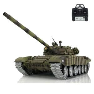 Wheelfun Heng Long T72 Airsoft Shooting RC Helicopter 1 16 Scale RTR 7 0 Mainboard Infrared Combat Metal Tracks 360 Rotating Turret