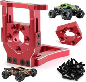 Traxxas 1/5 Scale RC Aluminum Wheels X Maxx Motor Mount Upgrade for 6S 8S XRT Models