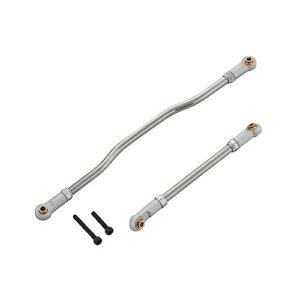 RC Tire Mold High Performance 1/10 Scale Adjustable Steering Linkage for Axial Capra 1.9 UTB Crawler Upgrades