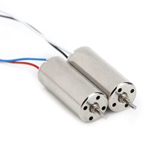 2 Pcs Mini Micro Coreless Motor 8520 Hollow Cup 8.5x20mm 3~5V for Sukhoi RC Jet DIY Drone Strong Power Output