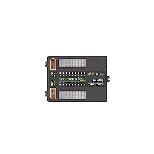 FrSky 2.4G 900M TD SR18 Receiver Dual Power for Power Wheels RC Conversion
