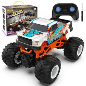 Kidcia 1 16 Scale Off Road RC Monster Truck 2.4GHz All Terrain Remote Control Car for Kids Ages 4 to 12 20 Km h Speed Christmas Birthday Gift