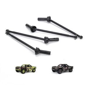 RCAWD Front Rear CVD Driveshaft 142mm Steel for Arrma Mojave 6S BLX RTR EXB Roller Upgrade Parts Black