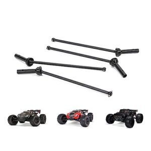 RCAWD Front Rear CVD Driveshaft 45 Steel Arrma Kraton Notorious Outcast Big Rock 6S Upgrade Parts Black