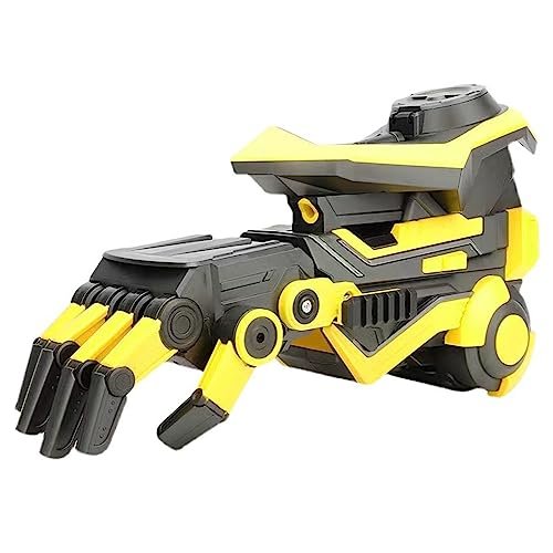Altsuceser Sharper Image RC Robot Combat Set Electric Arm Shooter Toy Interactive Wearable Robotic Glove for Kids