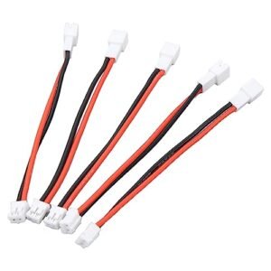 5Pcs 2P Male to Female Lipo Battery Adapter Cable for Axial SCX24 1/24 RC Crawler The Best Way to Clean RC Truck Accessory