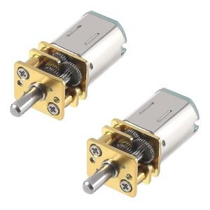 JUZITAO 2PCS DC 6V 30RPM N20 High Torque Speed Reduction Motor for HB 61 RC Engine Robot Model DIY Toys