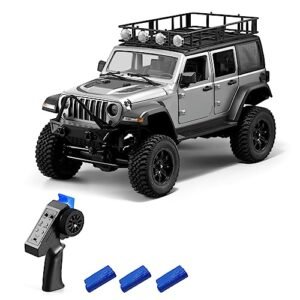 GoolRC 1 4 Scale Peterbilt RC Truck 4 Wheel Drive Remote Control Off Road Vehicle with 2.4G Remote