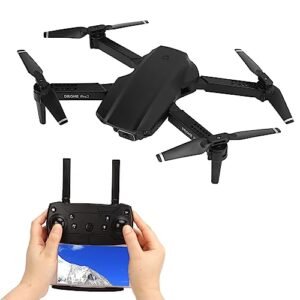E99 Pro2 Drone with Camera, Foldable FPV RC Quadcopter with 4K Camera, Mini Drone for Kids, Foldable FPV Live Video Drones for Beginners, 360° , Gifts