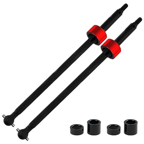 Vgoohobby 2Pcs Steel CVD Drive Shaft Joint Boomerang XL RC Jet Upgrade Parts for 1/8 HPI Savage XL Flux XL5.9 RC Car