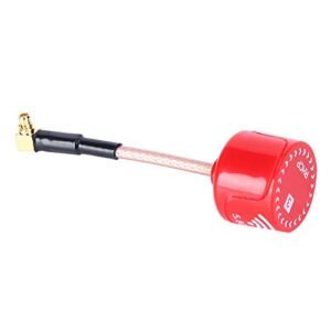 Atomik RC Parts High Gain 5.8Ghz LHCP Antenna for FPV Racing Drones MMCX Elbow
