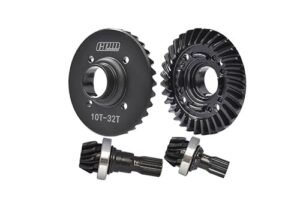 Traxxas X Maxx 6S 8S XRT 8S RC Monster Truck Wheels and Tires Upgrade Medium Carbon Steel 32T 10T Differential Gear Set