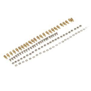 RAH 66 Comanche RC Helicopter Brass Push Rod Connector Linkage Stopper with Nuts Gaskets for Easy Installation 1 0mm