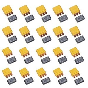 LINSYRC Amass MR30 Plug Connector Set for RC Trophy Truck 1 10 with Sheath 10 Pairs