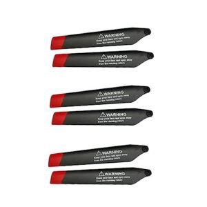 ZHIPAIJI C129 V2 RC Helicopter Main Propeller Blades 3 Pairs Buy Cheap RC Helicopter Spare Parts