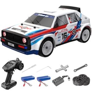 Losbenco Custom RC Drift Car Build 1/16 Scale 30MPH Remote Control Car with Upgraded Brush Motor and 2 Rechargeable Batteries