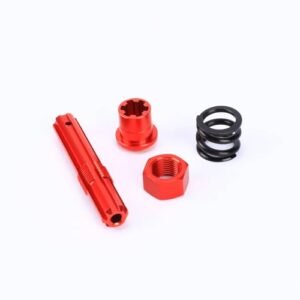 RCAWD Slipper Shaft Clutch Nut Set Compatible with Arrma 1/10 Granite Senton Big Rock 550 Mega 1/8 Infraction Typhon Mega Upgrades Parts