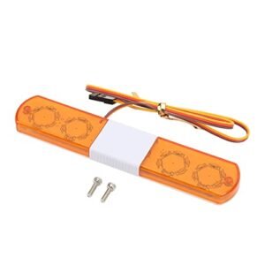 TurboJet RC LED Police Flash Light Lamp with RC Jet Engine Design for 1/8 1/10 Model Cars