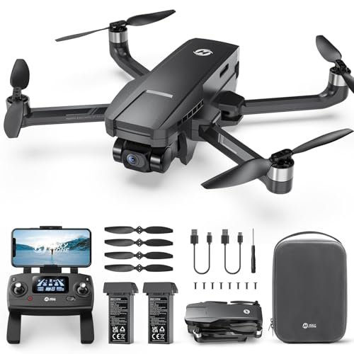 Holy Stone HS100 2K GPS FPV RC Drone with Brushless Motors Foldable Design and Long Flight Time Perfect for Beginners and Adults