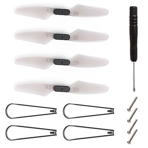SOTAONE S400 Drone Spare Propellers and Guards Set Includes Propeller A B Guards Screws and Screwdriver