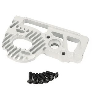ZXYRC Metal Aluminum Alloy Motor Mount Upgrade Parts for 1 10 RC Crawler Axial SCX10 PRO AXI232078 Compatible with 2.8 RC Crawler Tires