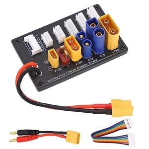 New Bright RC 9.6V Lithium Ion Battery Charger with Parallel Charging Board EC3 EC5 T 6S Battery Balance Charger Adapter