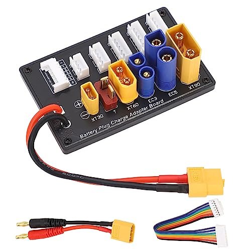 New Bright RC 9.6V Lithium Ion Battery Charger with Parallel Charging Board EC3 EC5 T 6S Battery Balance Charger Adapter