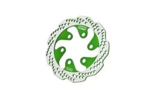 Losi RC Crawler Parts Aluminum 7075 T6 Rear Brake Disk for 1 4 Promoto MX Motorcycle Dirtbike RTR LOS06000 LOS06002 Upgrade Green