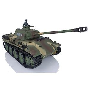 Heng Long RTR RC Boat 2.4G 1/16 Scale Plastic German Panther G Tank Model with IR Combat and BB Shooting